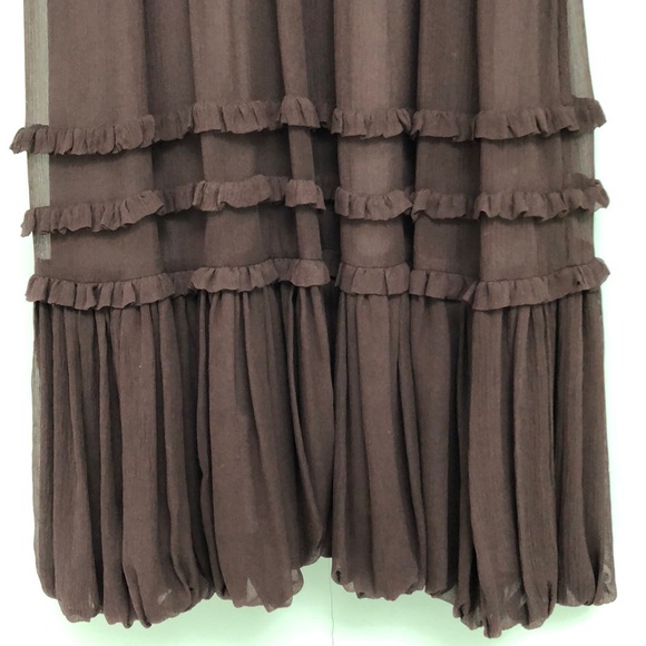 Silk dress 3/4 length - Picture 3 of 5